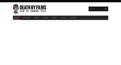 Desktop Screenshot of deathbyfilms.com